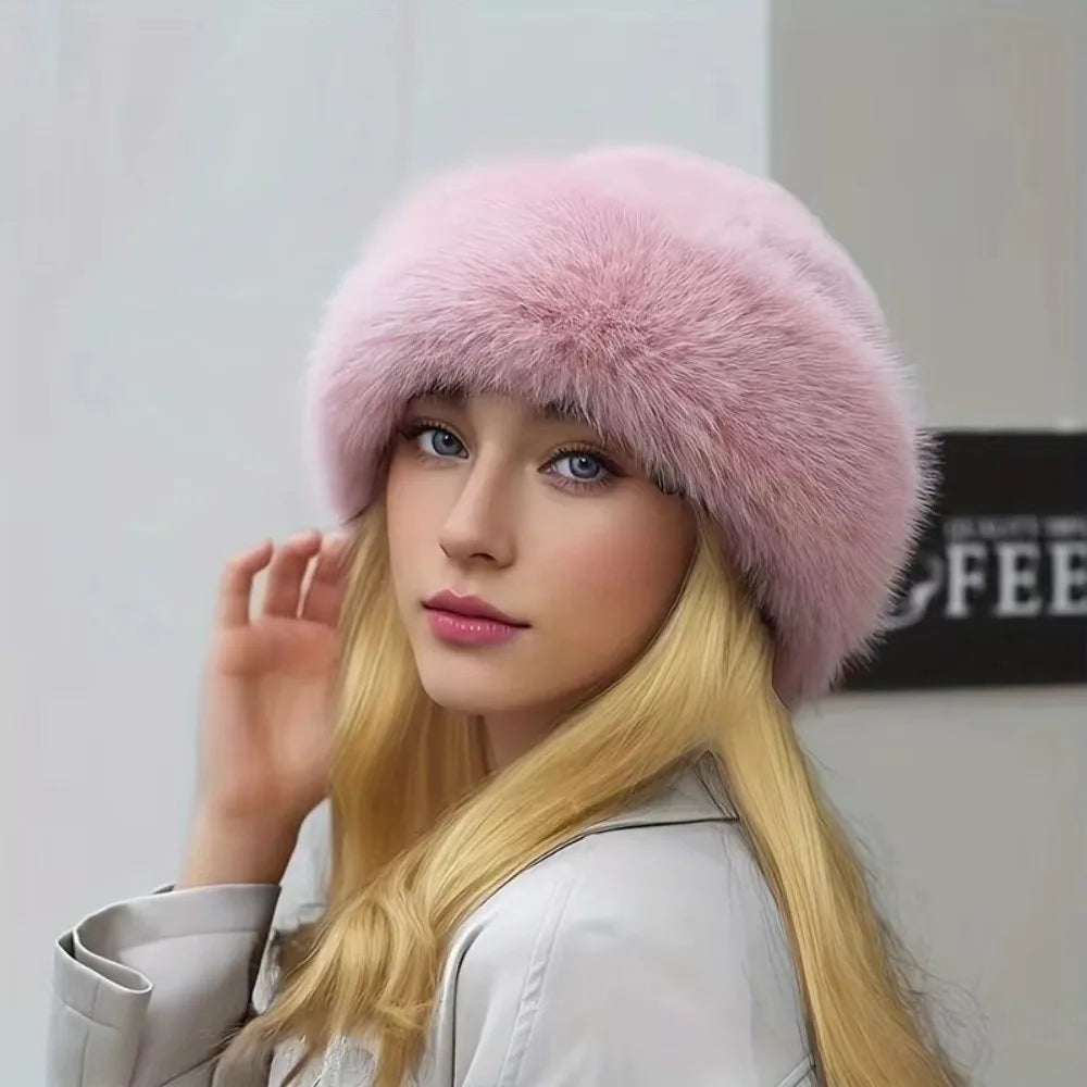 FellZauber™ Elegant Winter Hat Made of Faux Fur