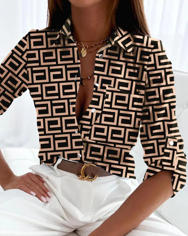 Freya - Stylish Top Featuring Artistic Design