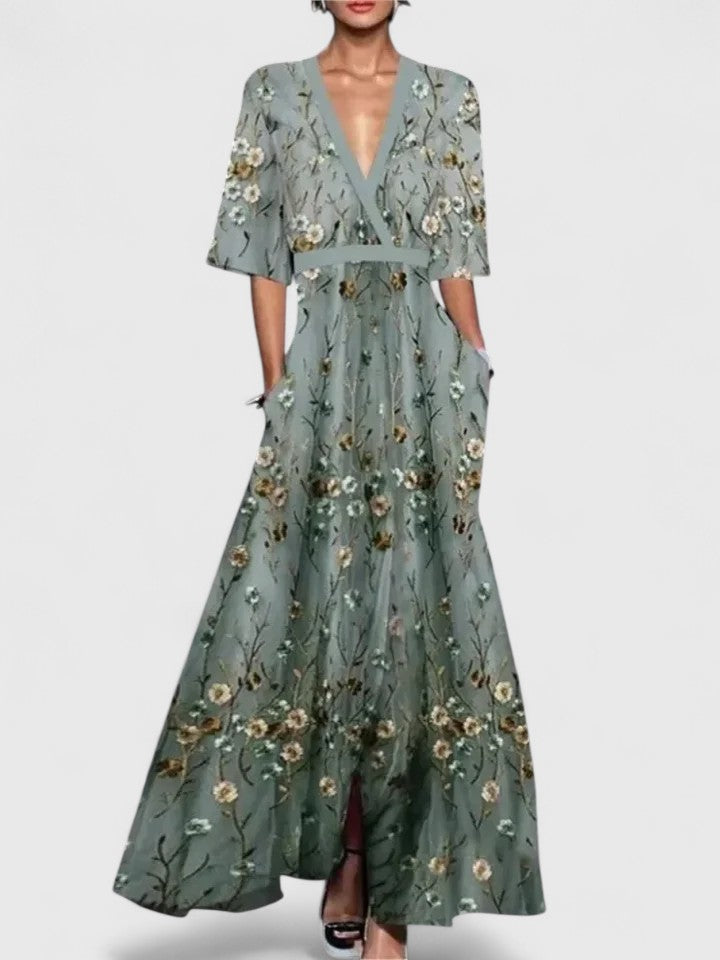 Aimee™  |  Elegant Maxi Dress