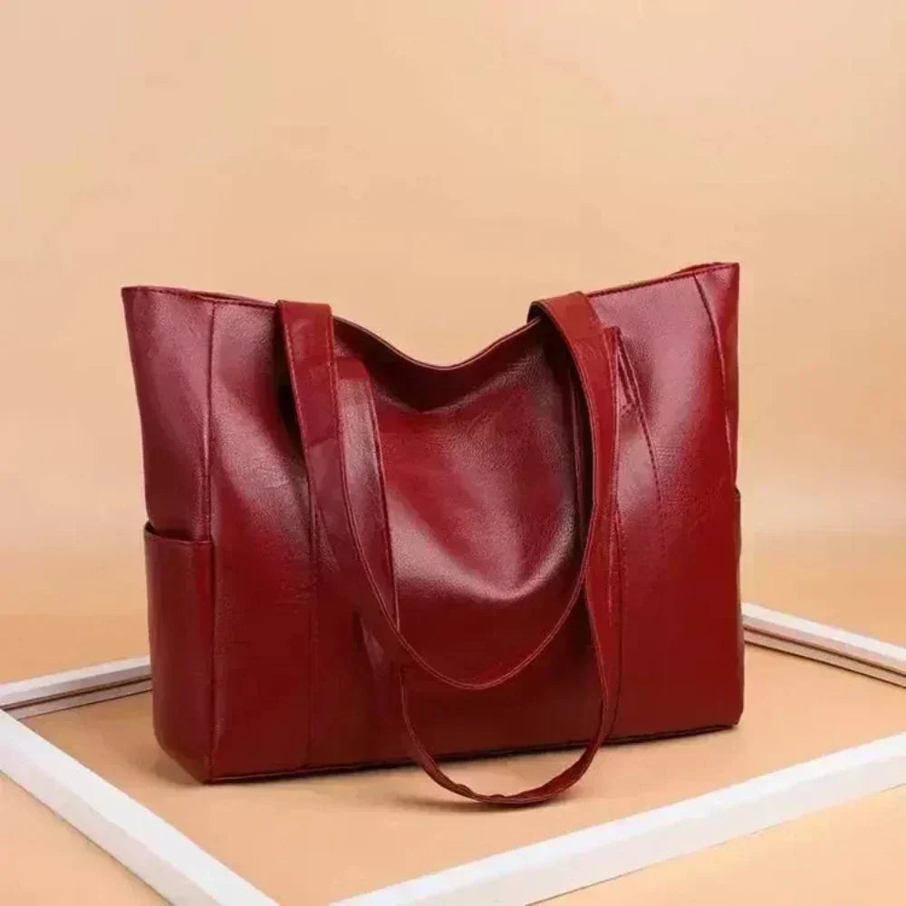 Luxury Elegant, Minimalist Handbag, view 3 - Elena Harper