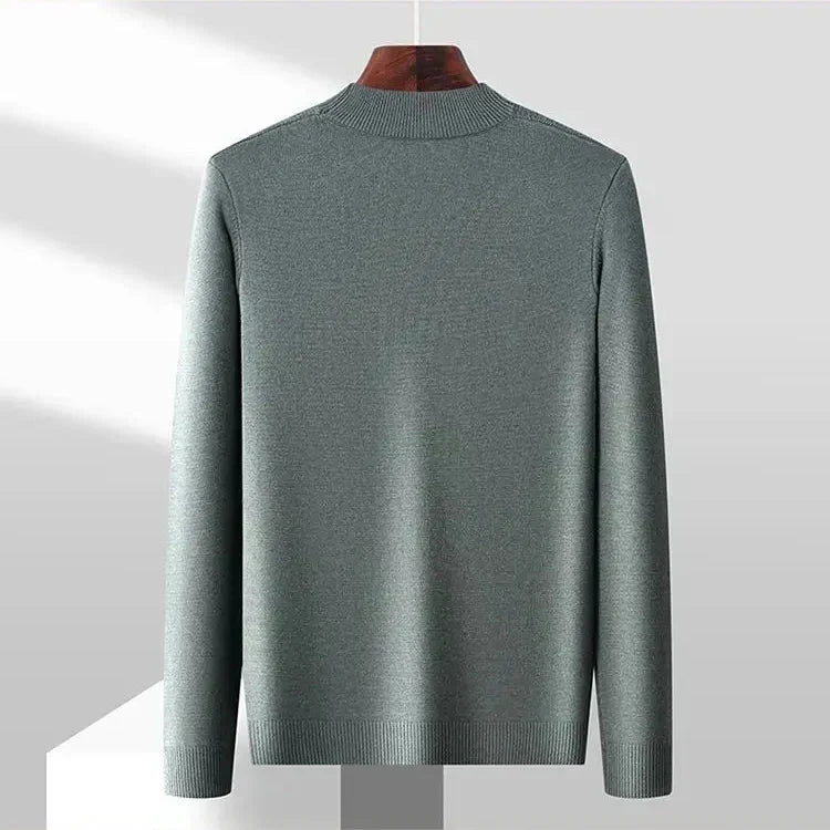 Calanthe - Long Sleeve Jacquard Sweater