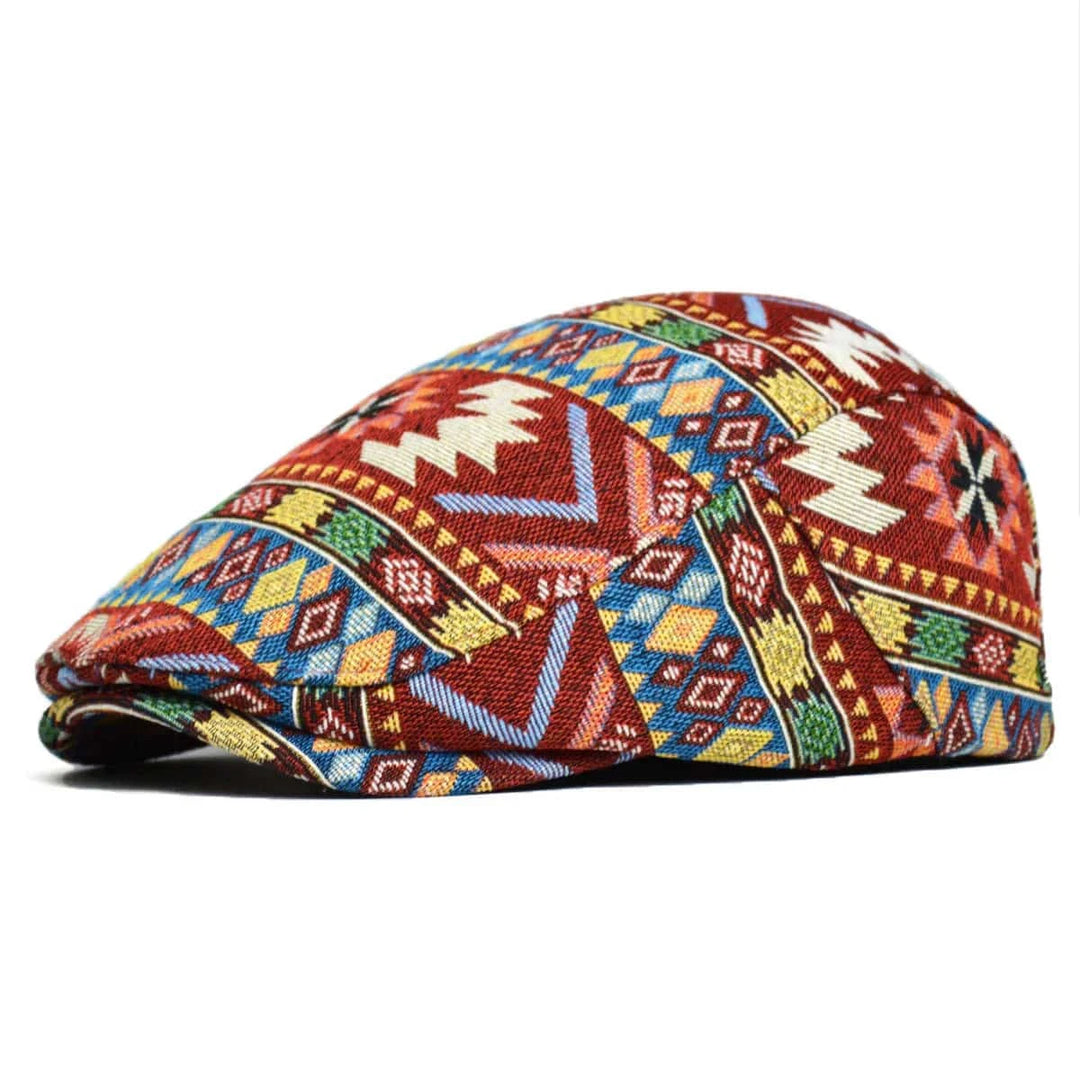 Vintage Leblanc™ flat cap by Emma & Rose Durban, made of premium fabric with a classic, stylish design.