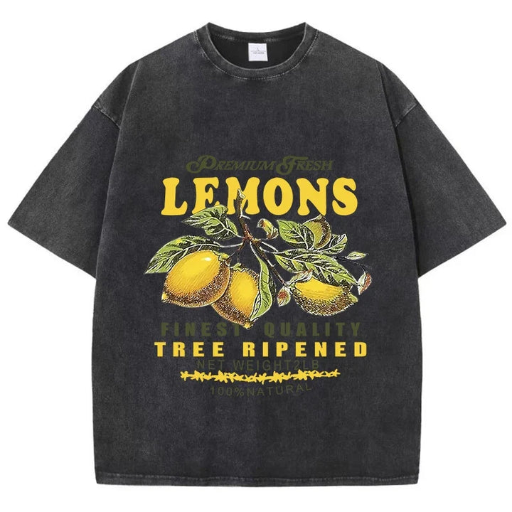 Limoncello Relaxed Cotton T-shirt, view 6 - Elena Harper