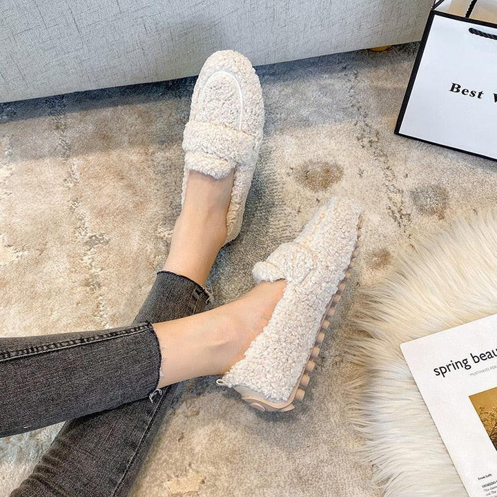 Alessandra Cozy Wool Slippers - Elena Harper