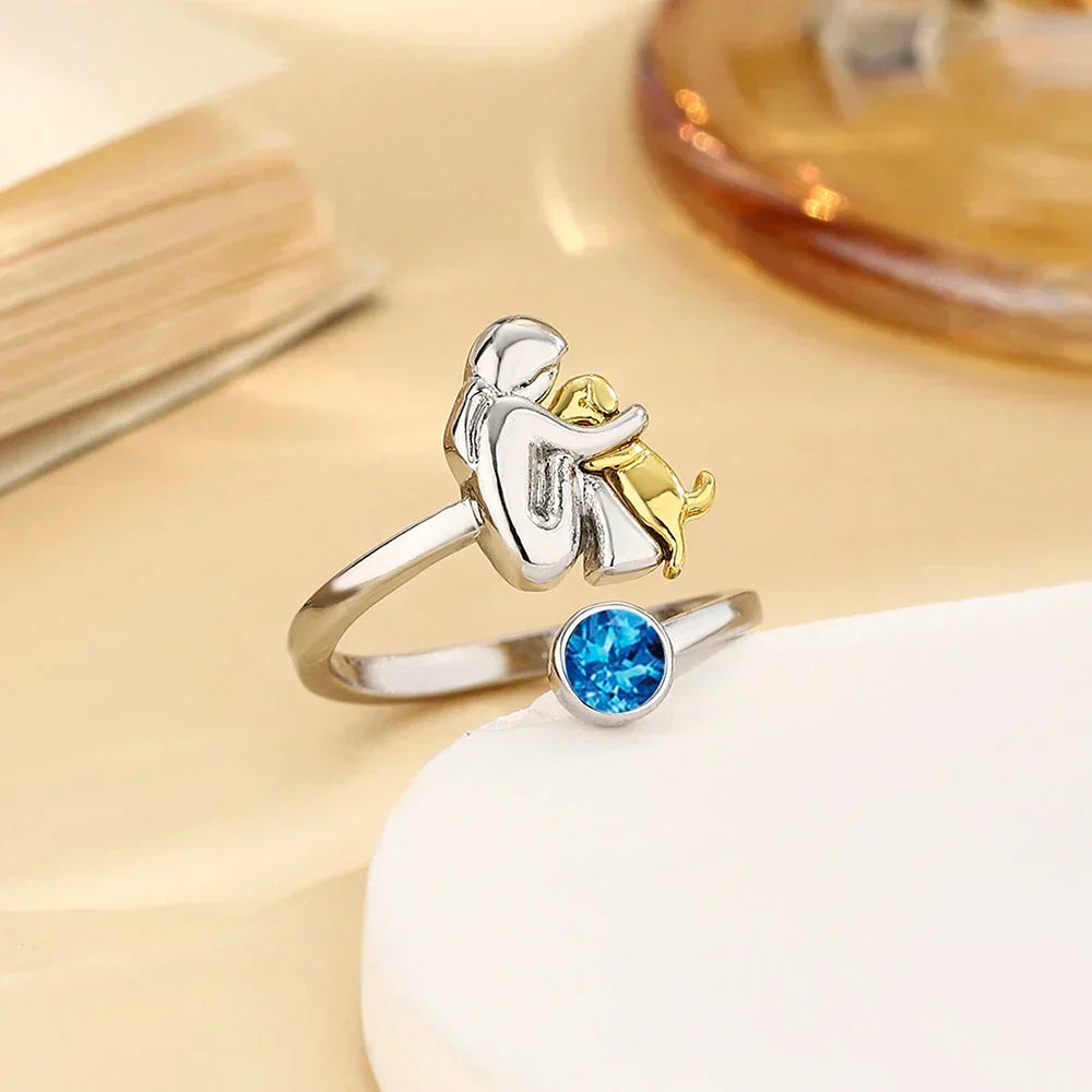 Elisa - Dog Icon Ring