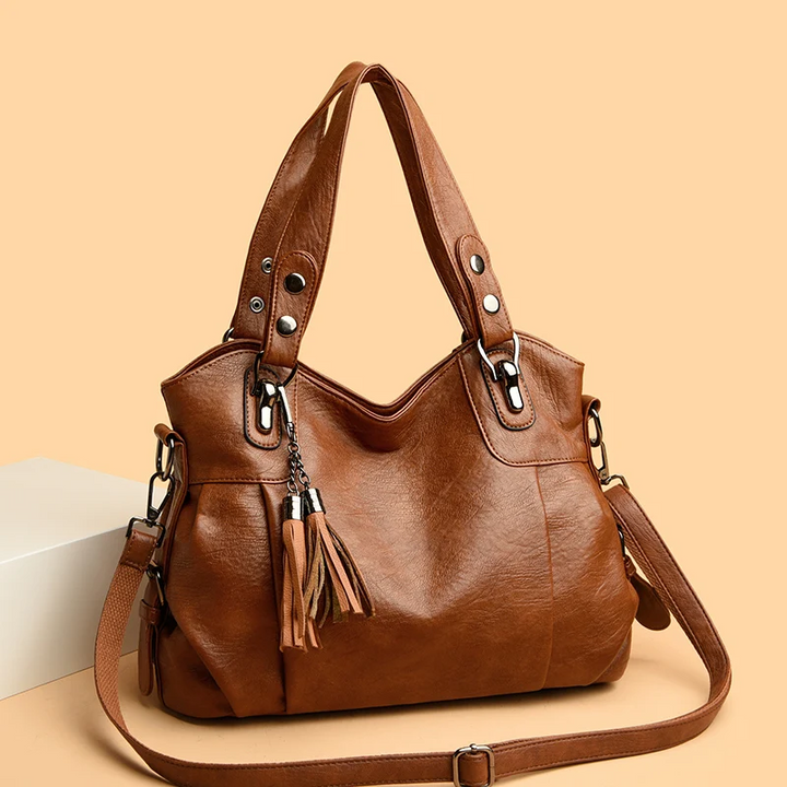 Women's Leather Shoulder Bag Crossbody Tote | Ideal for All Seasons