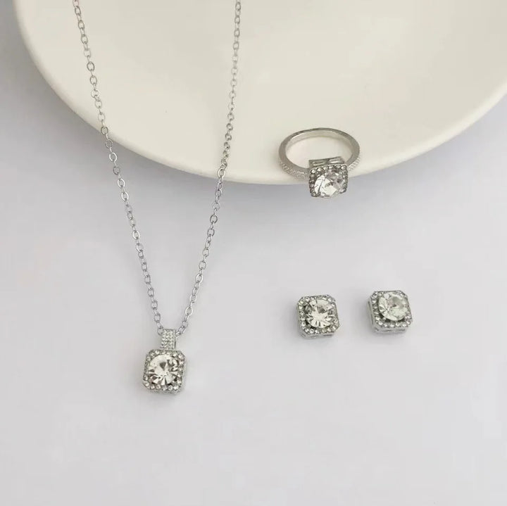 Luxury Cube Jewelry Set