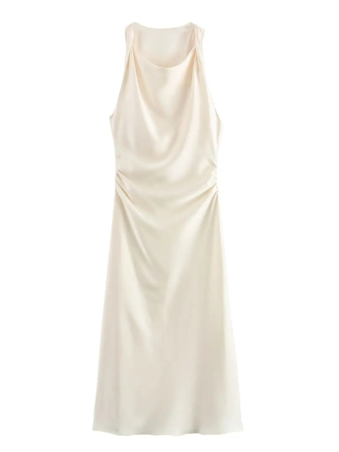 Giada Silk Satin Dress - Elena Harper