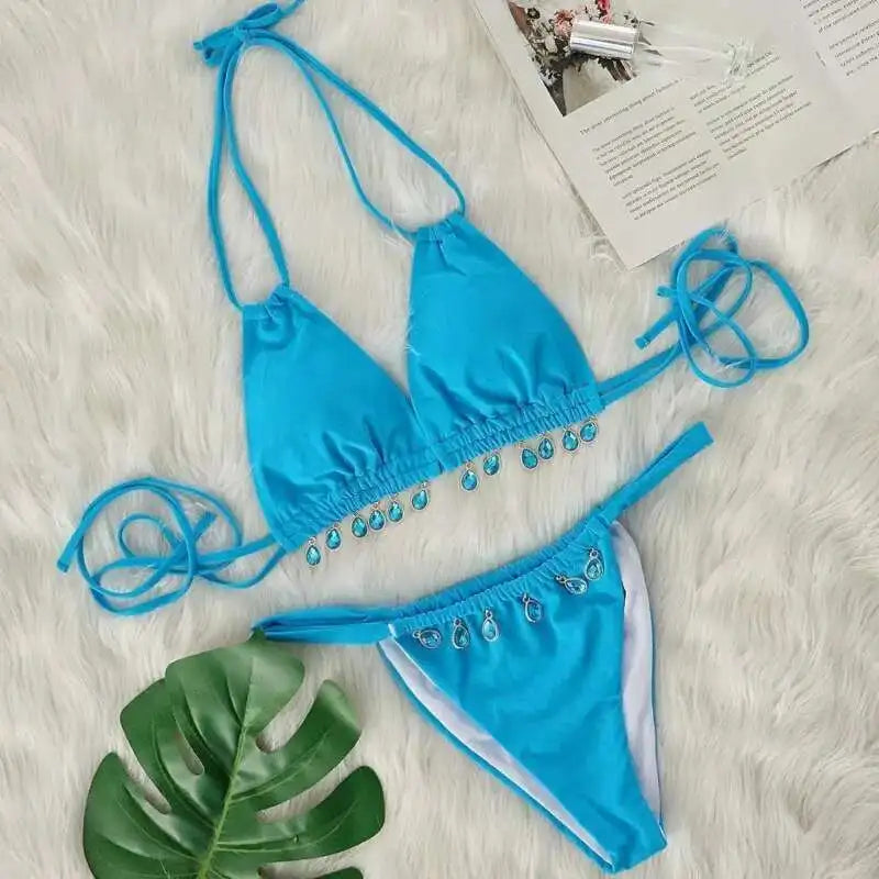 Beautifully Crafted Bathing Suit in a Classic Style, view 3 - Elena Harper