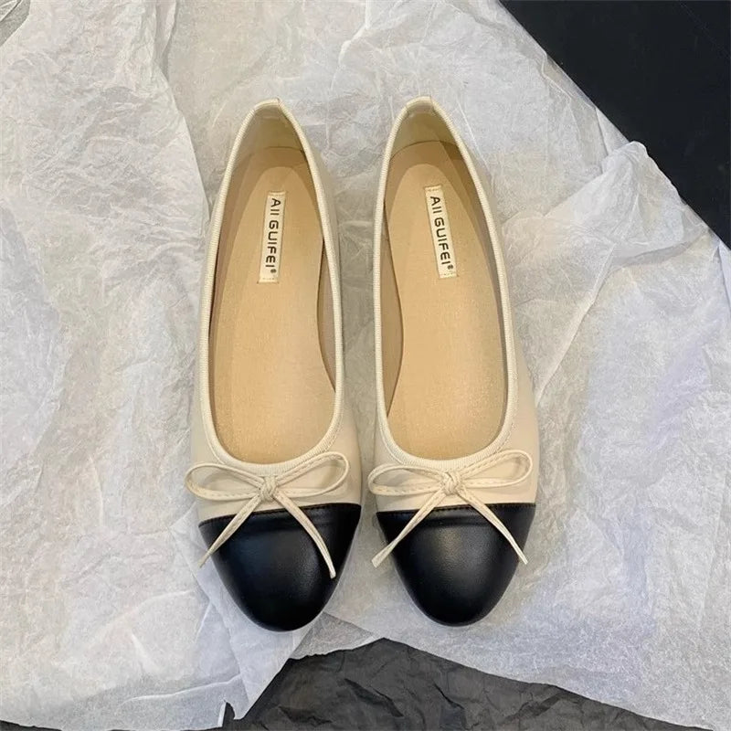 Comfortable and Stylish Orthopedic Ballet Flats, view 4 - Elena Harper