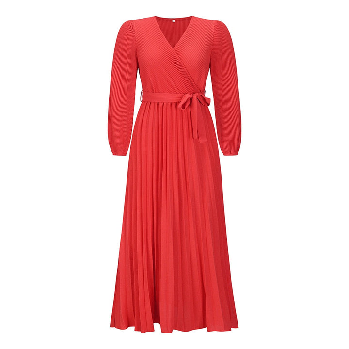 MimiDress I Pleated Dress for Women, view 2 - Elena Harper