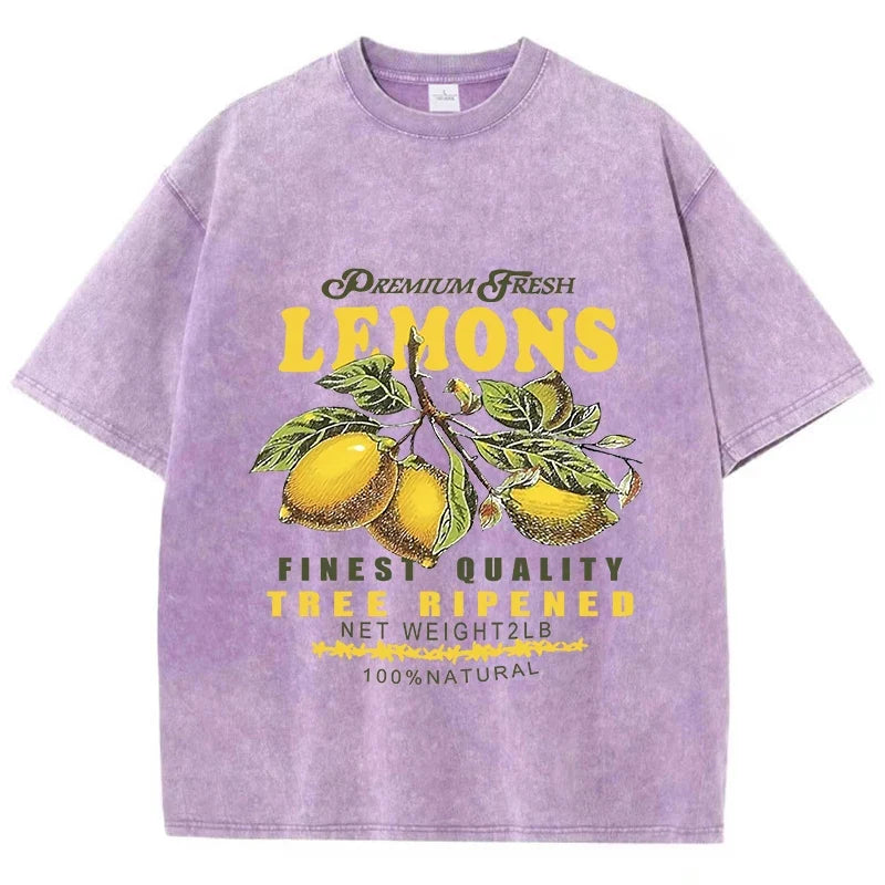 Limoncello Relaxed Cotton T-shirt, view 4 - Elena Harper