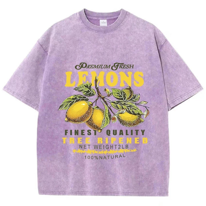 Limoncello Relaxed Cotton T-shirt, view 4 - Elena Harper