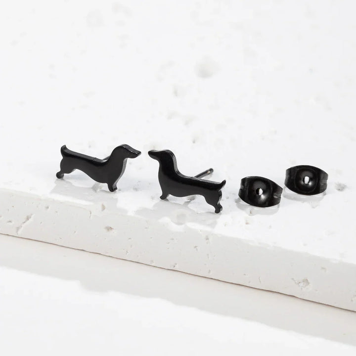 Dachshund Stud Earrings