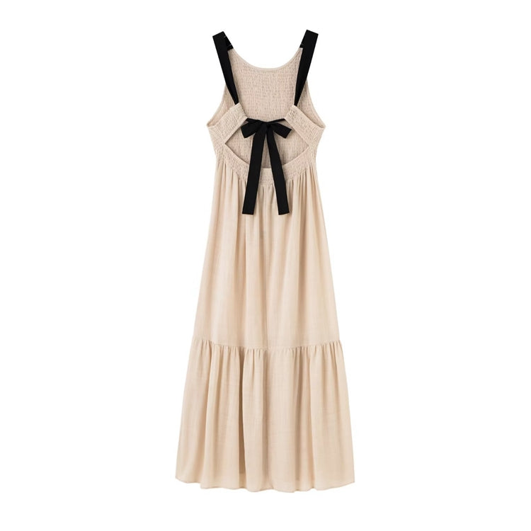 Aranza Summer Dress with Low Back