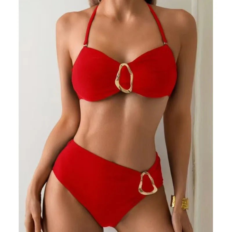 Beautifully Crafted Bathing Suit in a Classic Style, view 4 - Elena Harper
