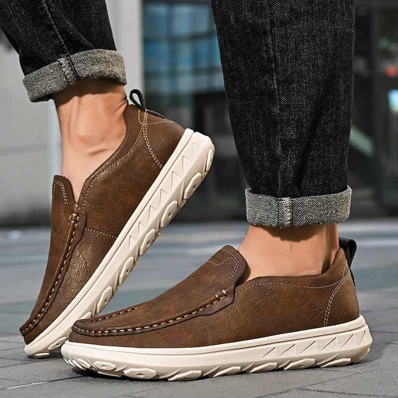 Classic Slip-on Loafers for Men - Elena Harper