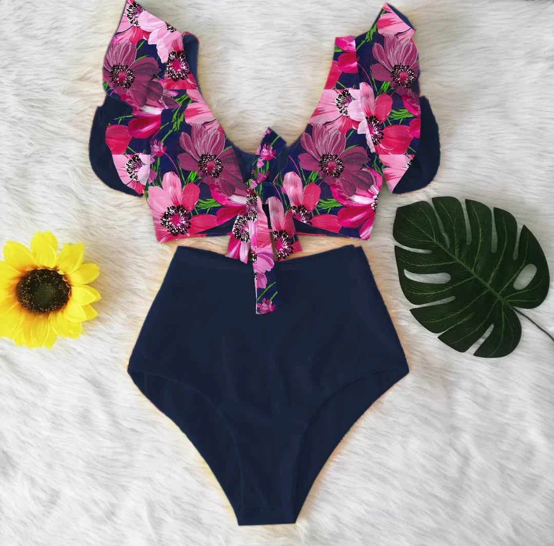 Beautifully Crafted Bathing Suit in a Classic Style, view 2 - Elena Harper