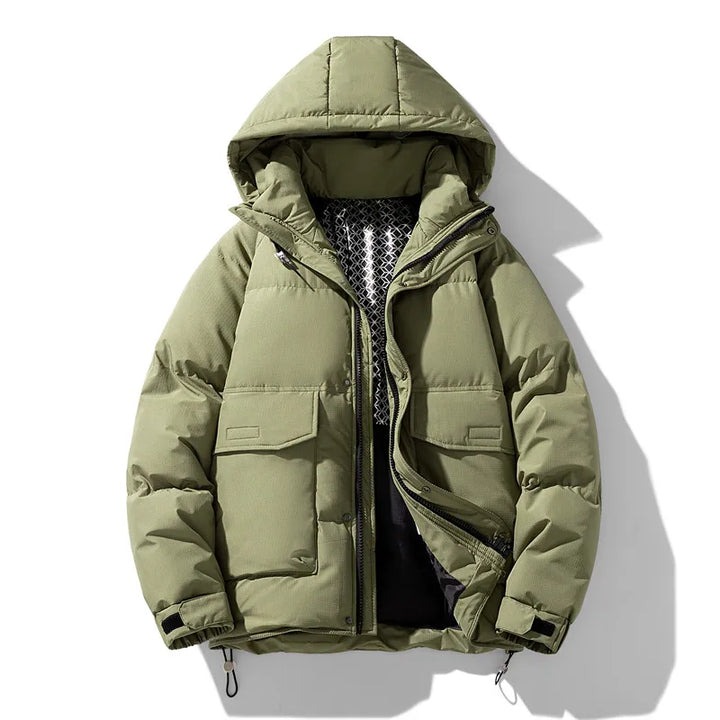 Thierry - Chic Padded Down Jacket with Pockets