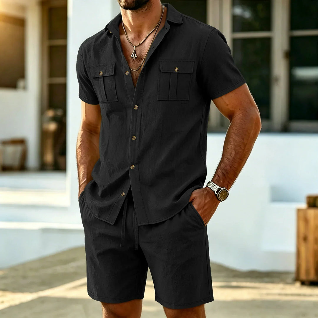 Lisandro Soft Linen Set - Elena Harper