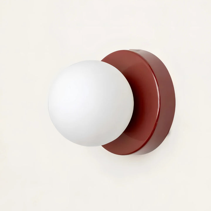 Wall Lamp Scandinavian Minimalist with Glass Shade