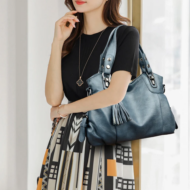 Women's Leather Shoulder Bag Crossbody Tote | Ideal for All Seasons