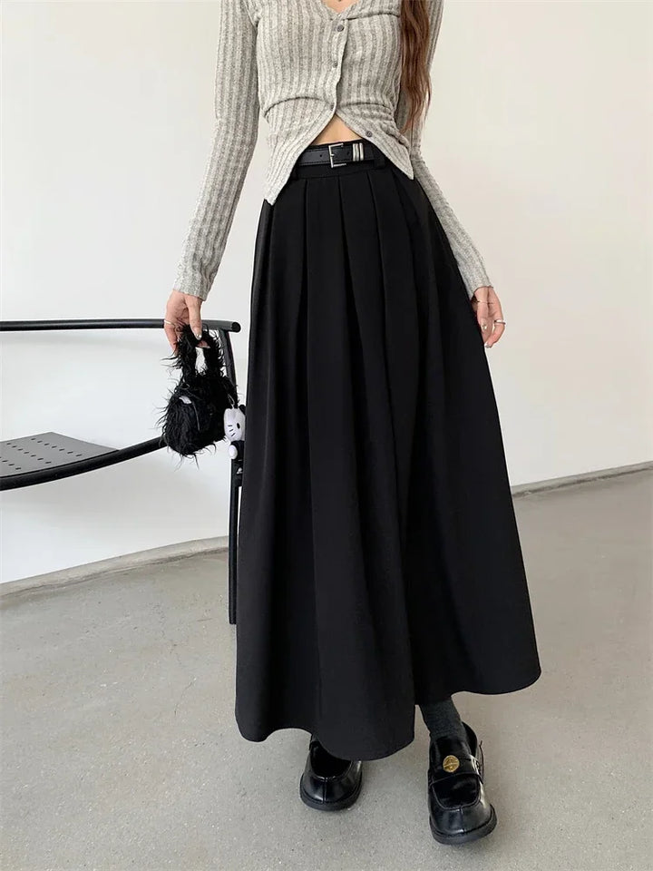 Lavender Flowing Graceful Skirt, view 8 - Elena Harper