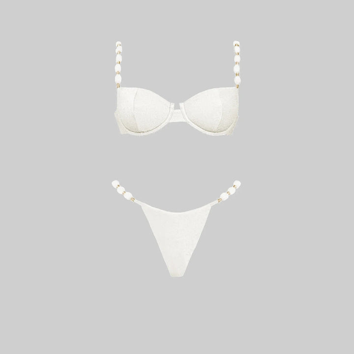Beautifully Finished Bikini in a Timeless Design, view 9 - Elena Harper