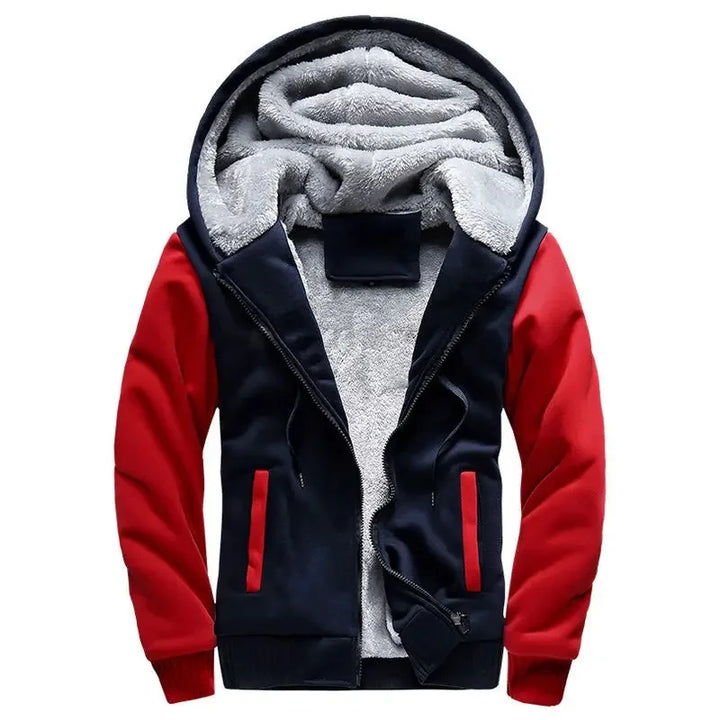 Men's Hooded Quilted Jacket – Warm, Comfortable, and Modern