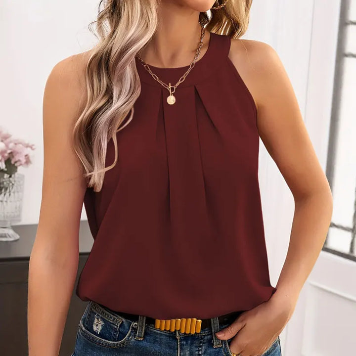 Blakely – Relaxed Fit V-Neck Blouse