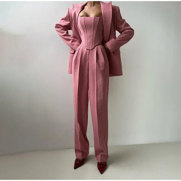 Gabriella Elegant Tailored Blazer, view 7 - Elena Harper