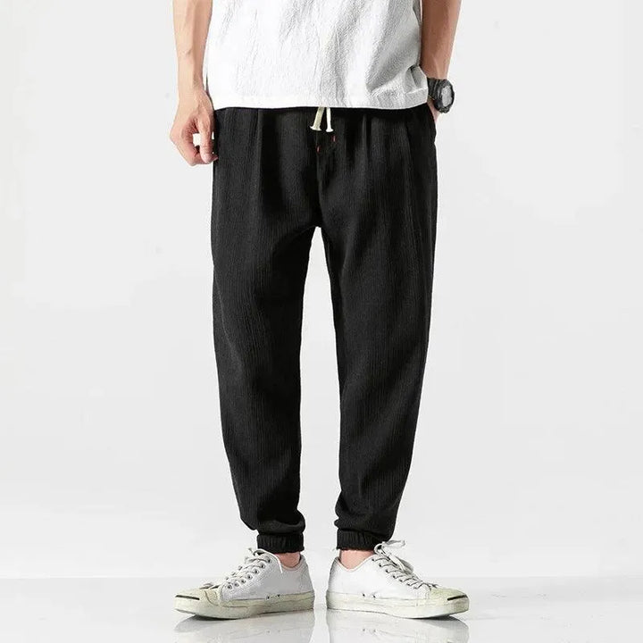 Men's Jogger Pants Trendy Breathable Material Perfect for Daily Use - Elena Harper