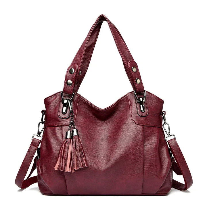 Women's Leather Shoulder Bag Crossbody Tote | Ideal for All Seasons