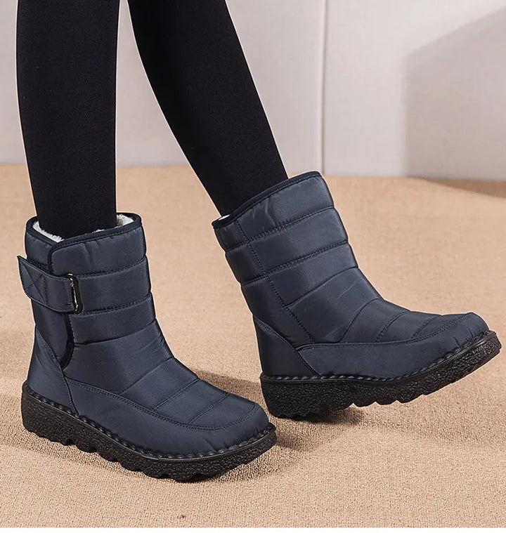 Biel Snow Boots Stylish & Trendy EB, view 2 - Elena Harper