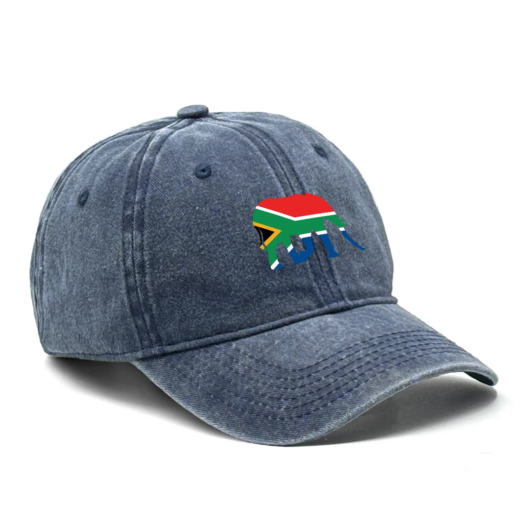 South Africa World Cup 2026 competition cap by Emma & Rose Cape Town, featuring team logo and adjustable strap