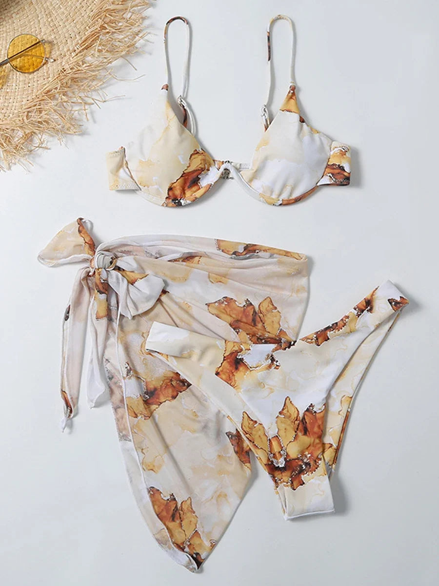 Beautifully Finished Bikini in a Timeless Design, view 9 - Elena Harper