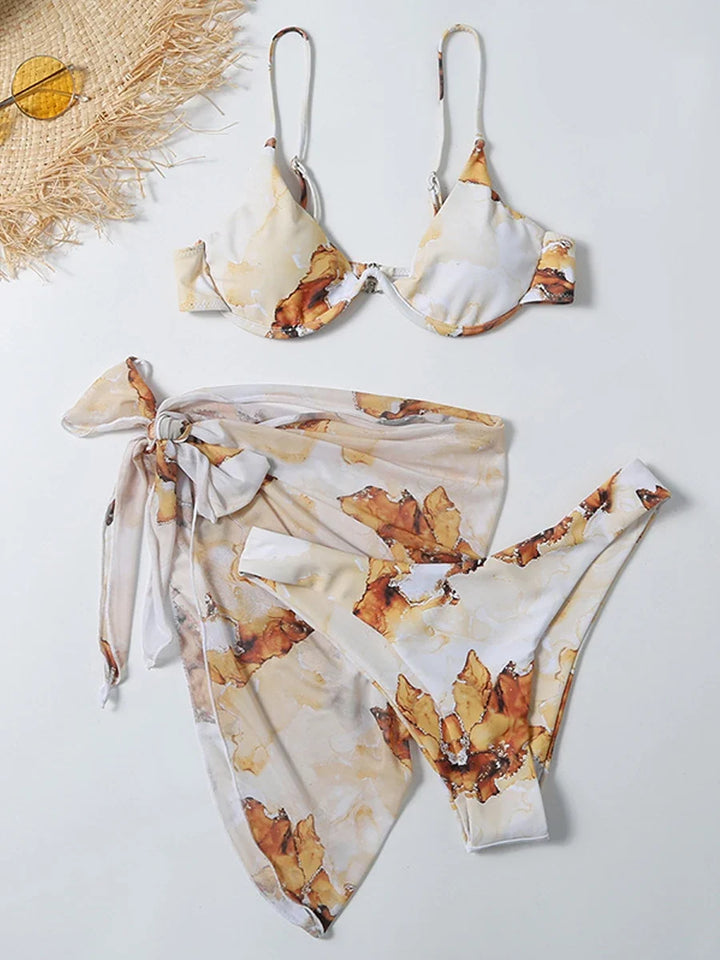 Beautifully Finished Bikini in a Timeless Design, view 9 - Elena Harper