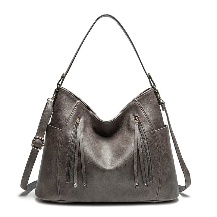 Luxury Leather-Look Women's Bag – High-End Elegant Style for Everyday