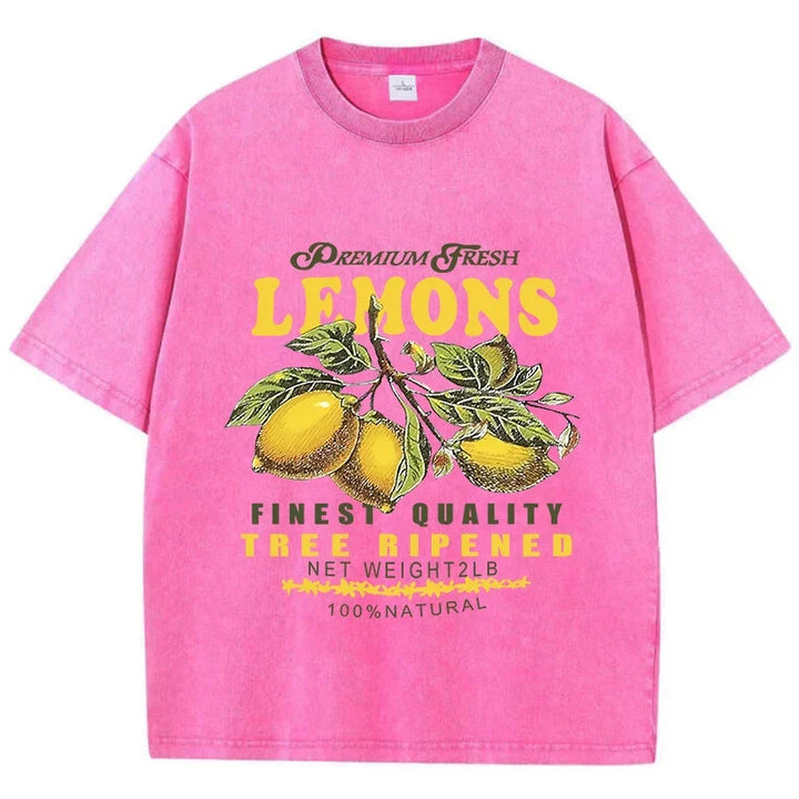 Limoncello Relaxed Cotton T-shirt, view 3 - Elena Harper