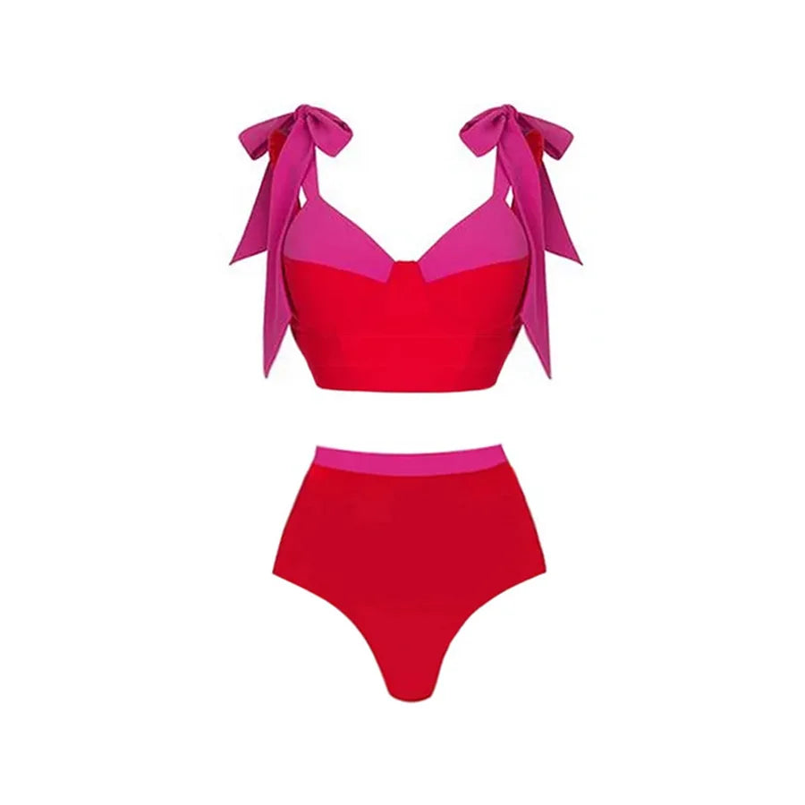 Beautifully Finished Bathing Suit in a Timeless Design, view 3 - Elena Harper