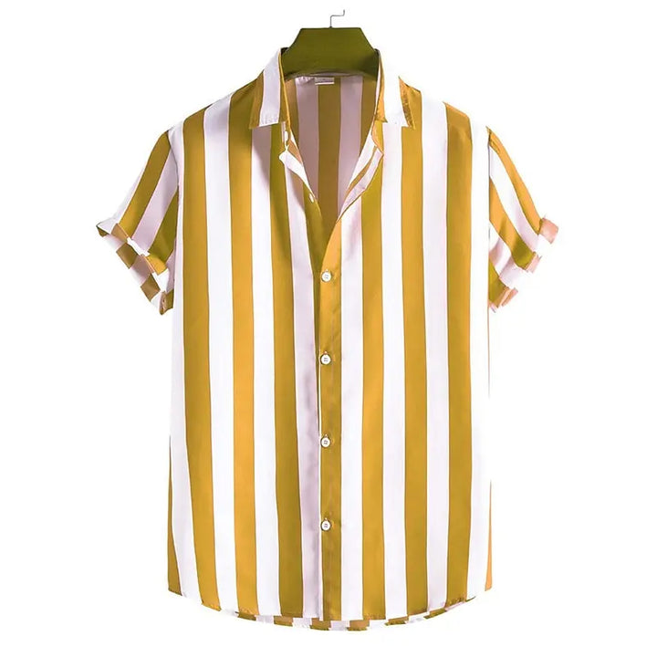 Men’s Classic Striped Short Sleeve Shirt