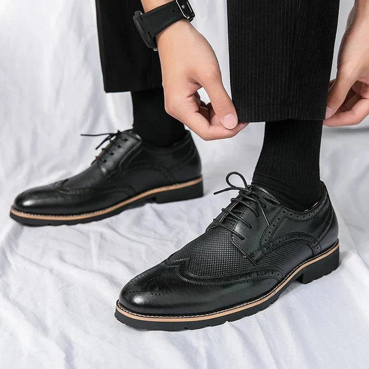 Emma & Rose Manhattan Carter™ classic shoes with soft luxurious fabrics, showcasing a stylish and comfortable footwear design.