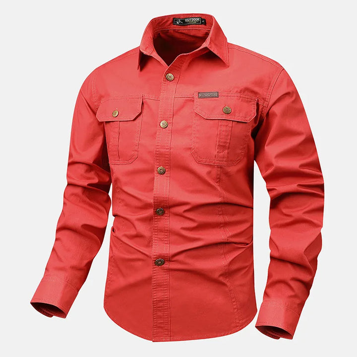 STRUCTURED SHIRT FOR MEN