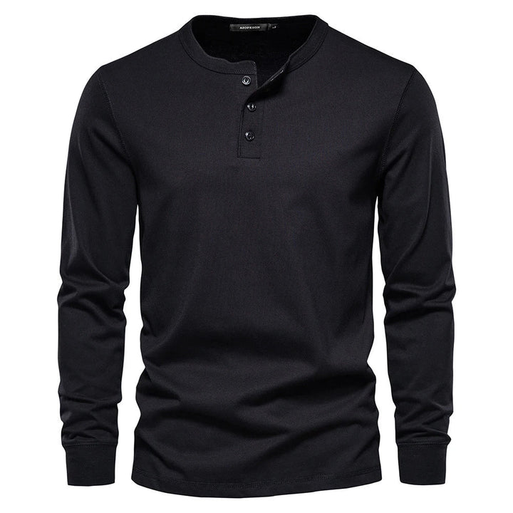 Brandon | Men's Long Sleeve Shirt with Buttons