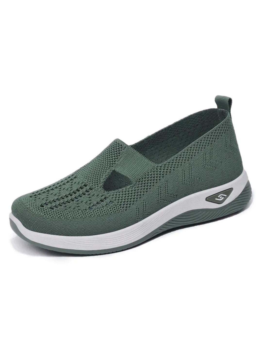 Women’s Breathable Sneakers in Solid Color Design EB