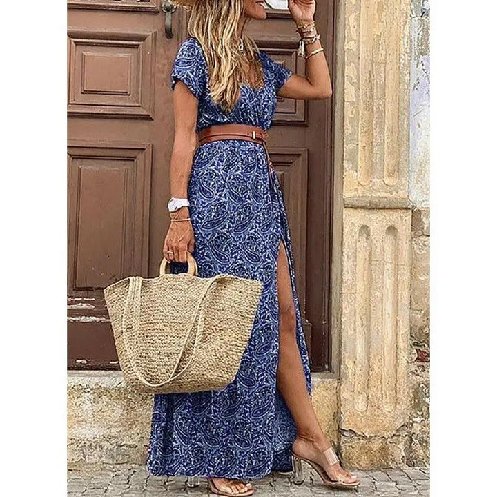 PRINTED DRESS FOR WOMEN
