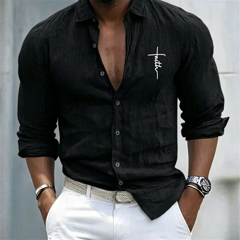 Elegant Shirt for Men - Elena Harper