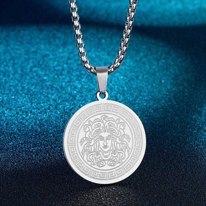 Gold Rafael™ Athena Chain necklace by Emma & Rose Manhattan featuring a sleek, modern gold chain design.