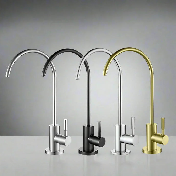 AquaFlow Rotatable Stainless Steel 304 Water Purifier Faucet