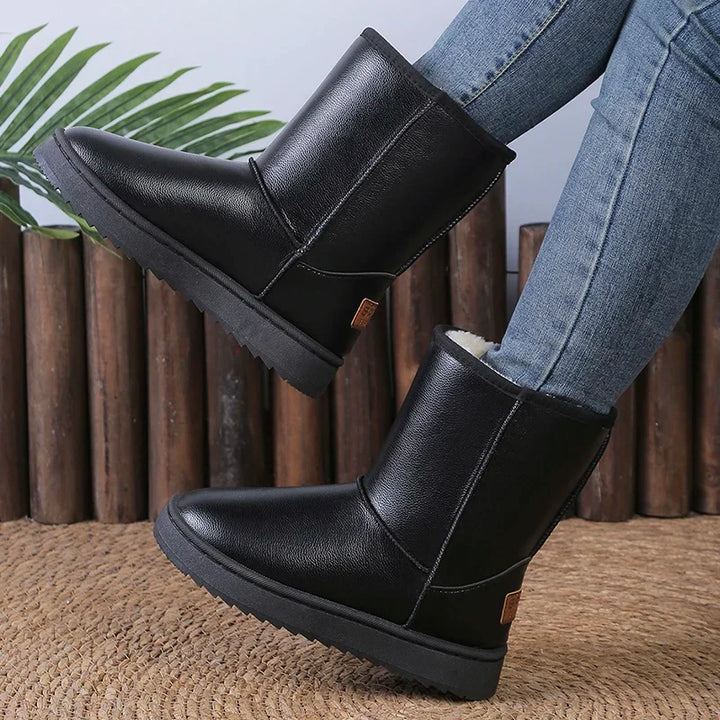 Women's Waterproof Platform Snow Boots Nordelane, view 4 - Elena Harper